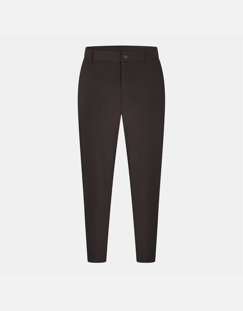 Commuter Solid Patterned Tapered Chinos