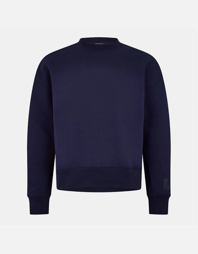 Crew Neck Drop Shoulder Sweatshirt