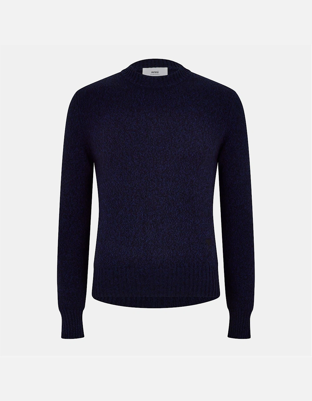 Ami Coeur Crew Neck Long Sleeve Sweater