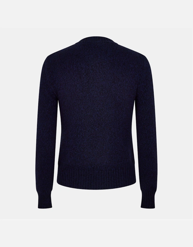 Ami Coeur Crew Neck Long Sleeve Sweater