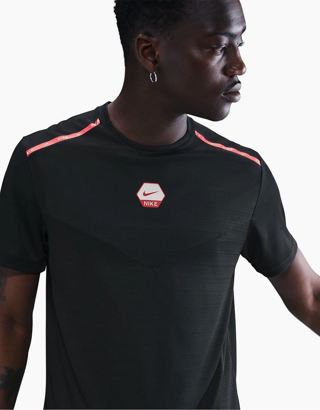Run Crew Neck Short Sleeve Jersey T-Shirt