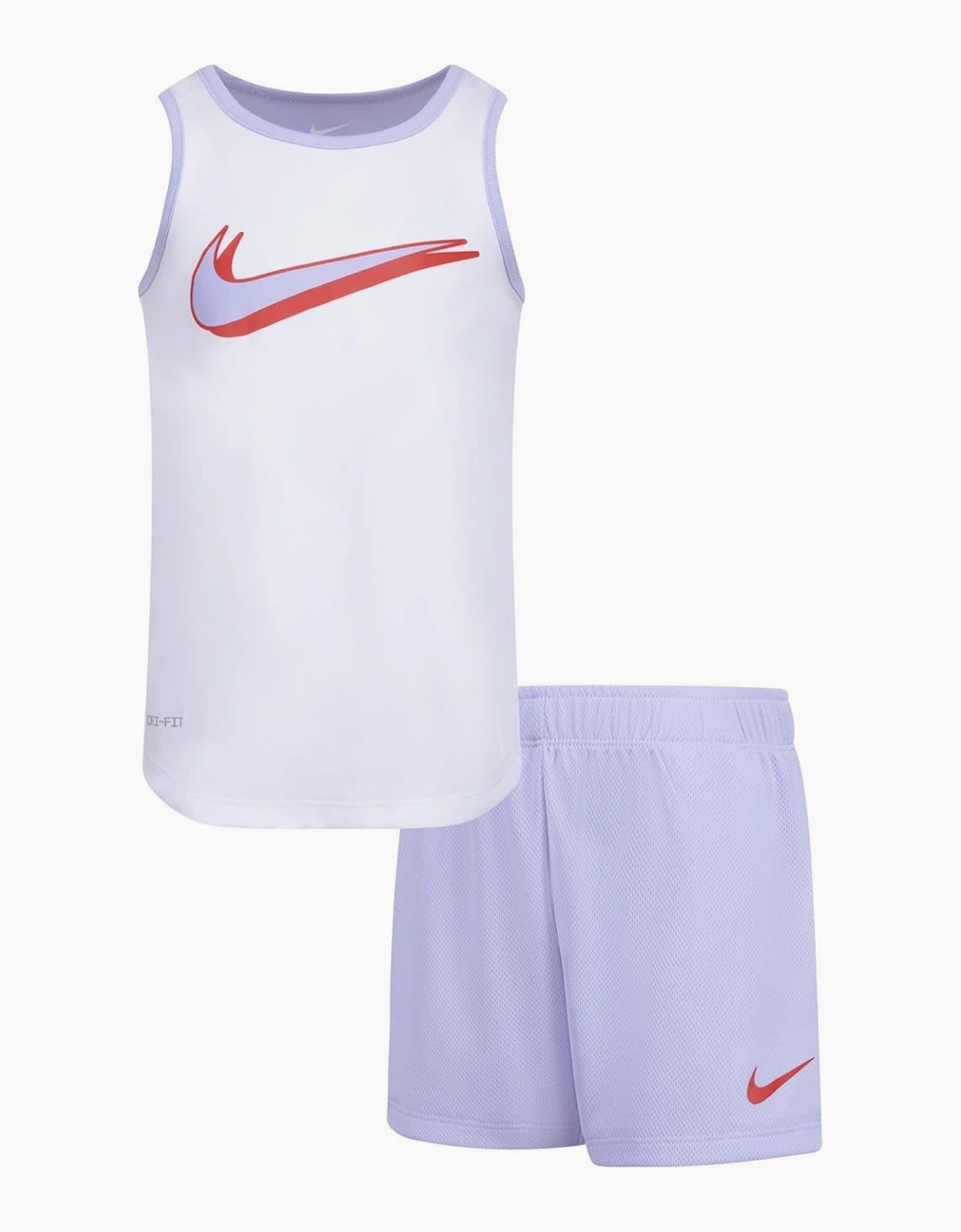Mesh Sleeveless Tank and Short Set