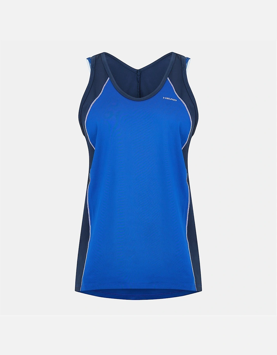 Head Women's Blue Talia V-Neck Sleeveless Tank - Size 12 M