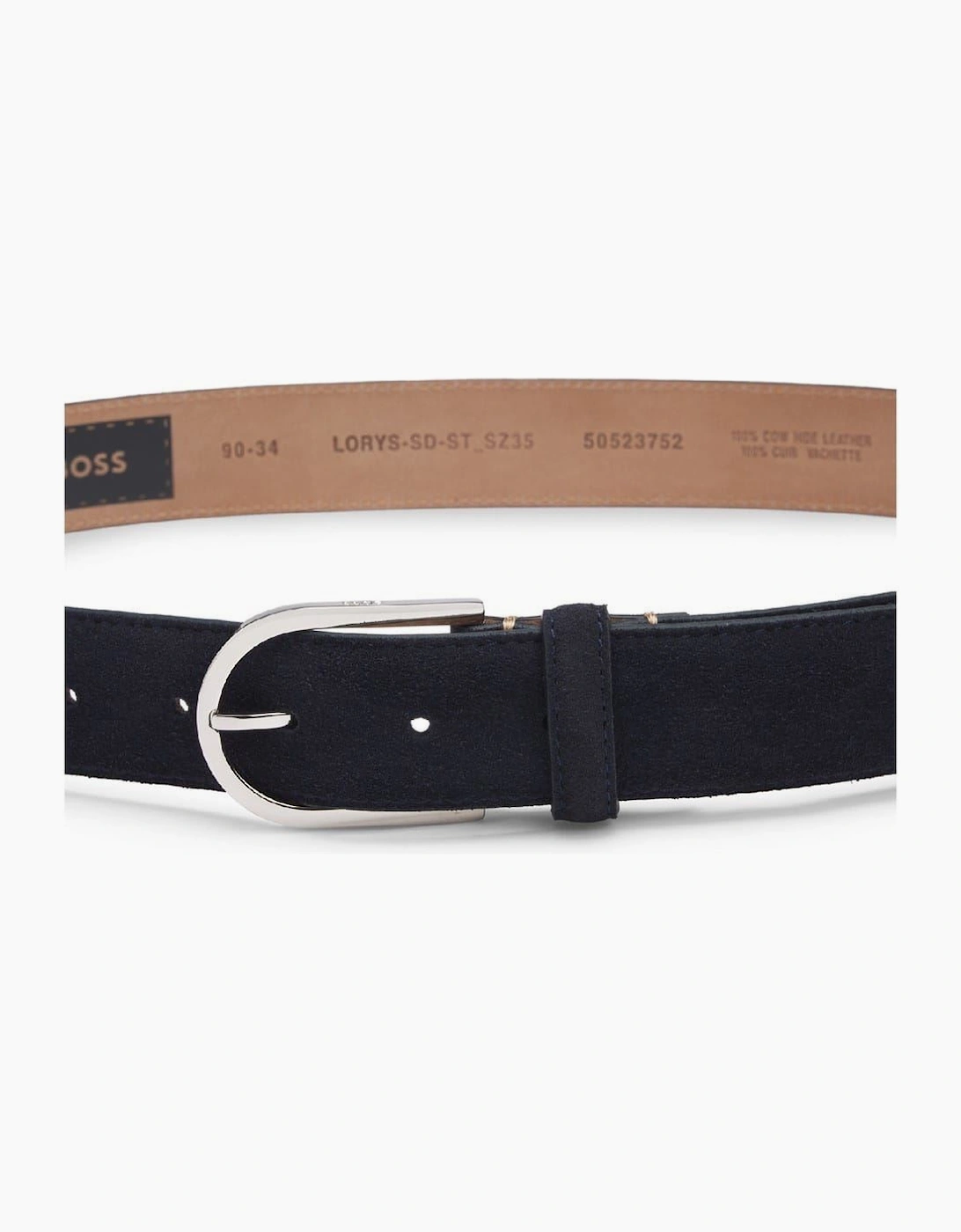 35mm Pin Buckle Leather Belt