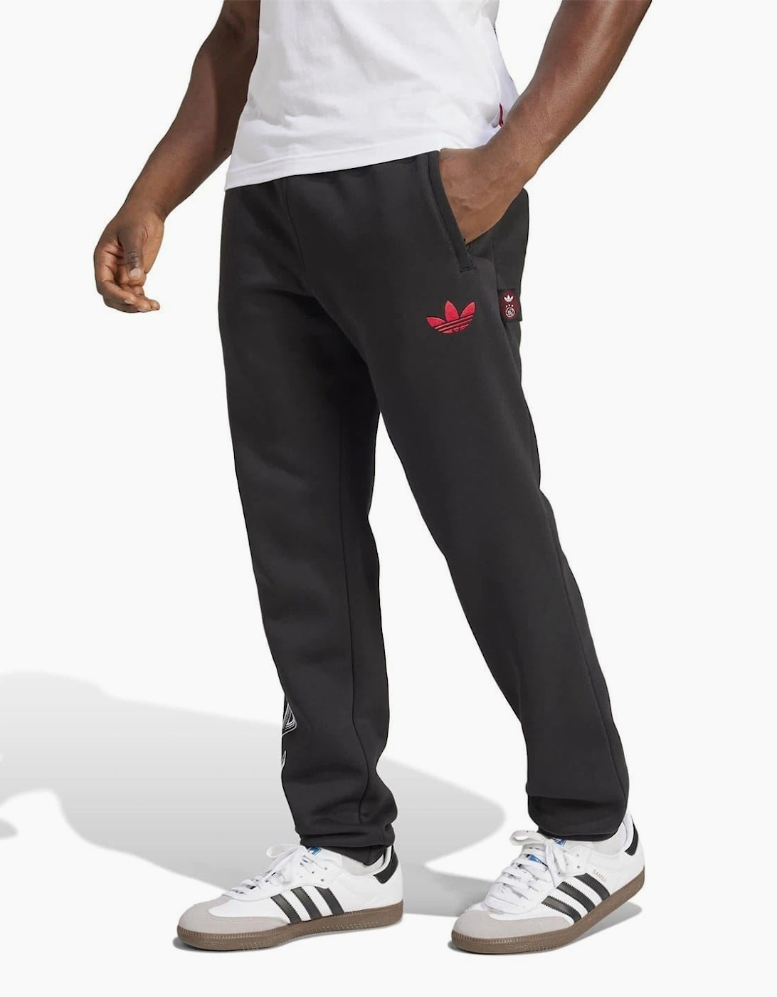 Mens Ajax Graphic Tracksuit Bottoms