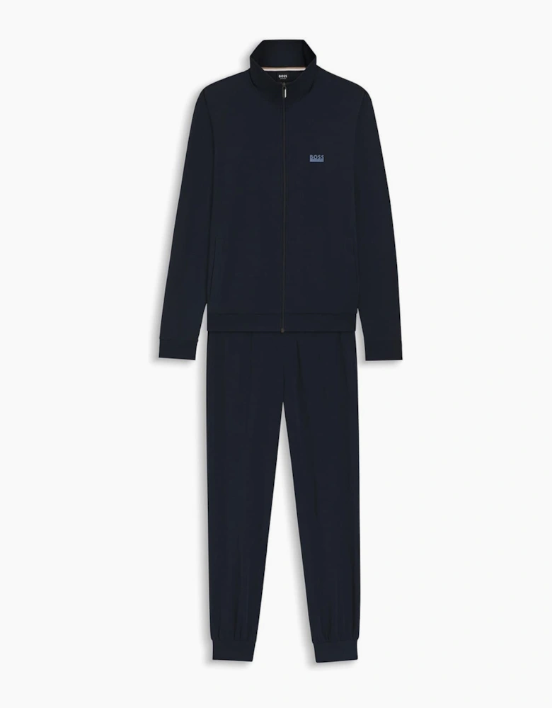 365 Long Sleeve Zip Neck Pyjama Set