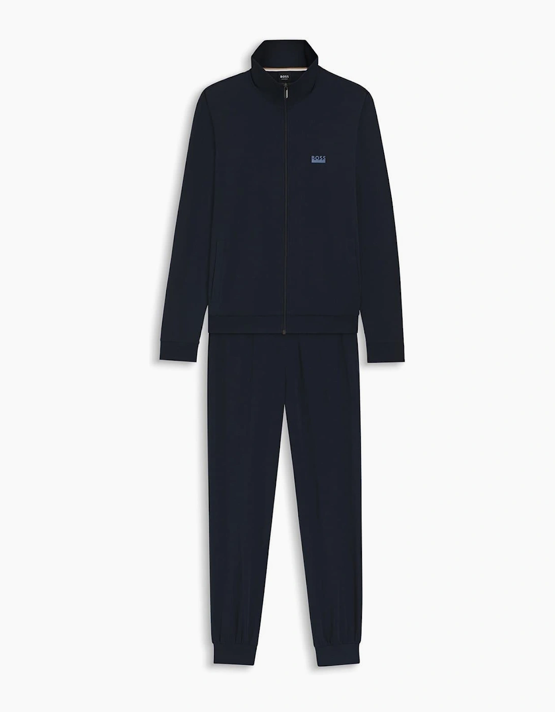 365 Long Sleeve Zip Neck Pyjama Set