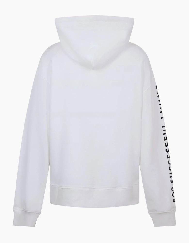 Cassette Photo Hooded Neck Long Sleeve Sweatshirt