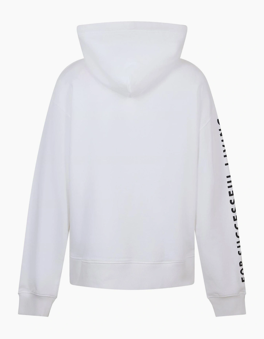 Cassette Photo Hooded Neck Long Sleeve Sweatshirt