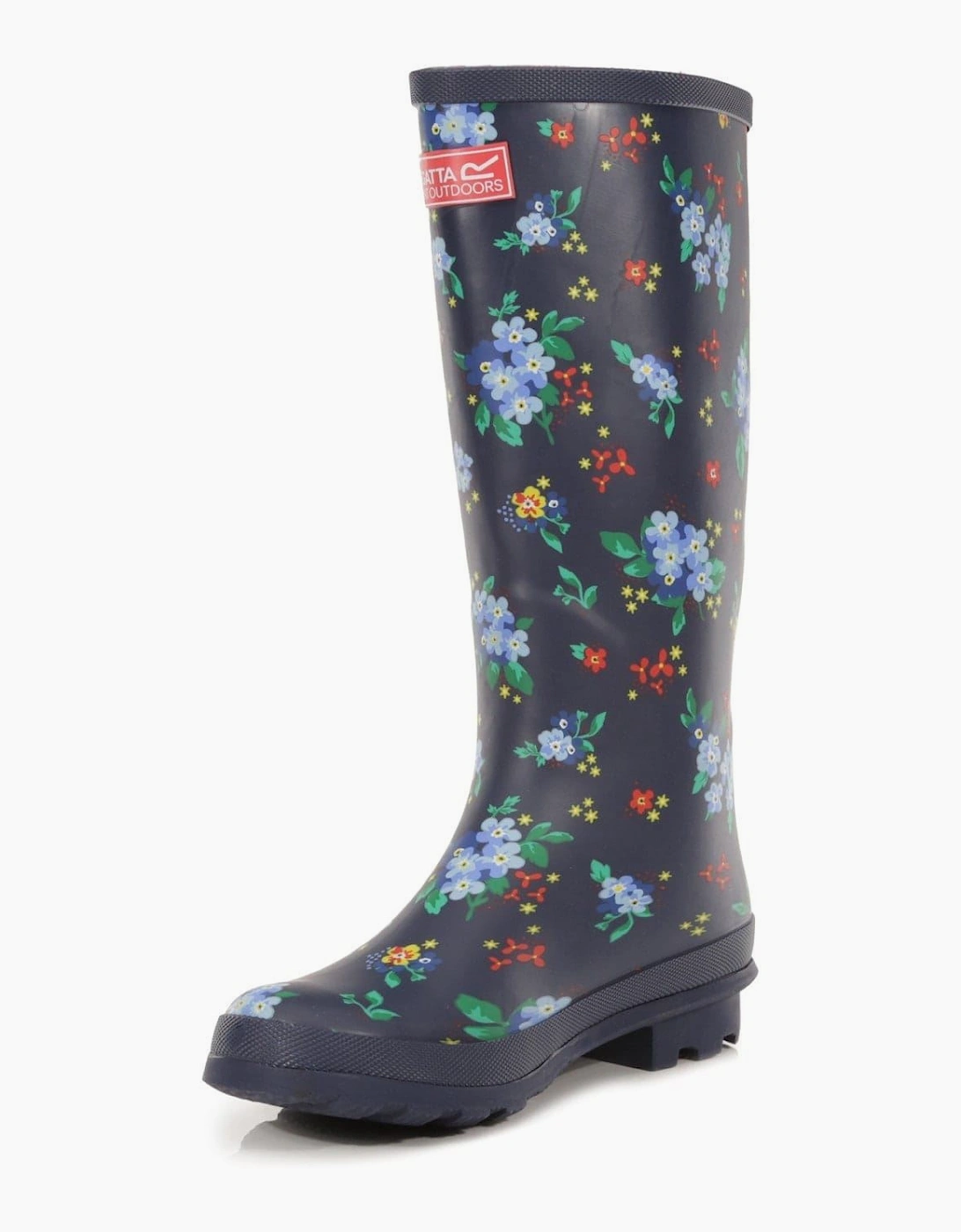 Lady Fairweath Floral Rain Boots