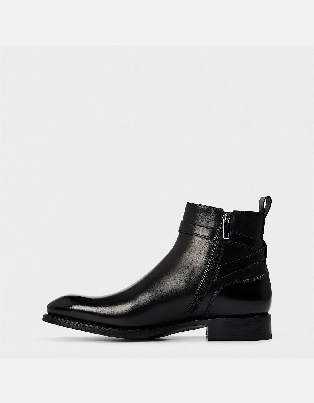 Round Toe Low Heel Chelsea Oxfords
