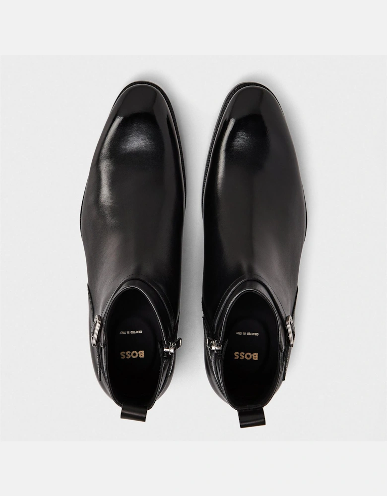 Round Toe Low Heel Chelsea Oxfords