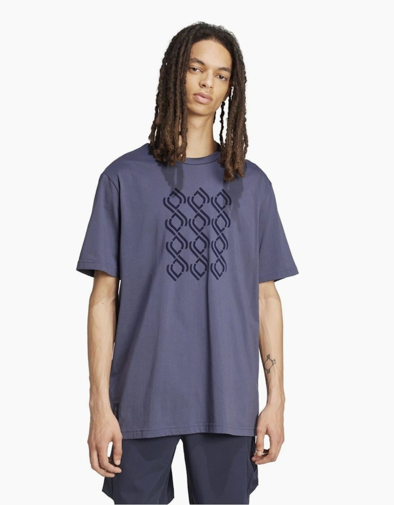Mens Juve Szn Tee Gym Top
