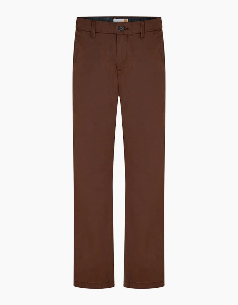 Claremont Solid Patterned Slim Chinos