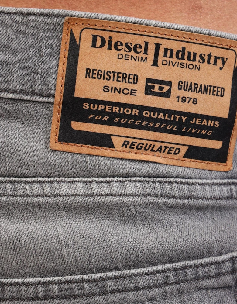 Five Pocket Straight Leg Jeans