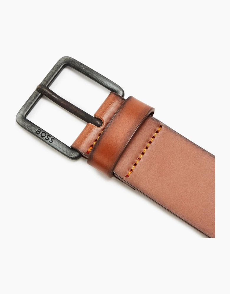 Leather Pin Buckle Belt