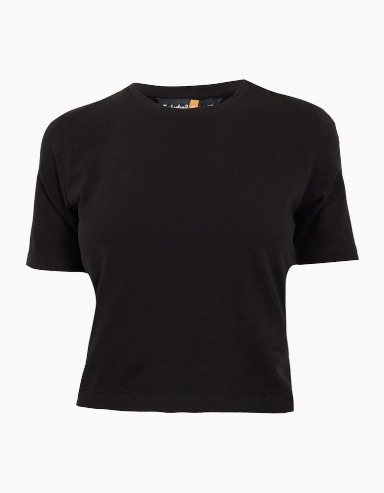 Short Sleeve Baby Tee Black