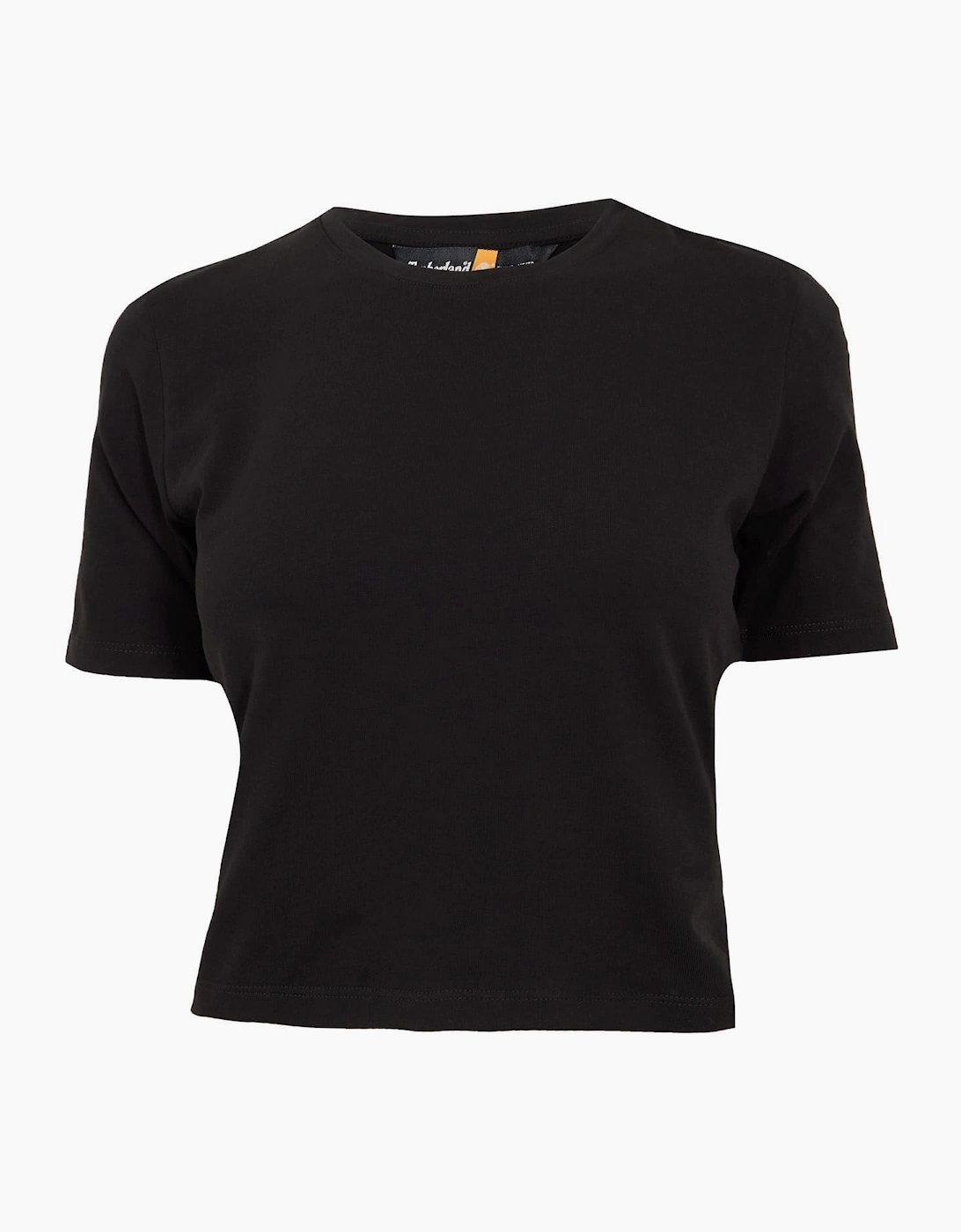 Short Sleeve Baby Tee Black