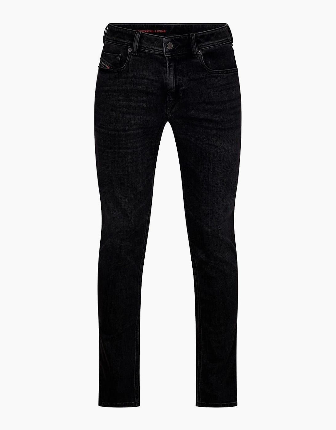 Diesel Men's Black Sleenker Slim Fit Five Pocket Jeans - Size 31/32