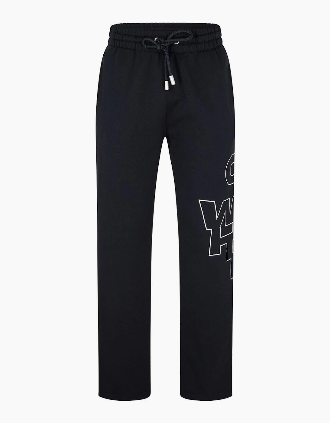 Off-White OFF-WHITE Men's Outline Arrow Graphic Print Sweatpants - Black/Multi