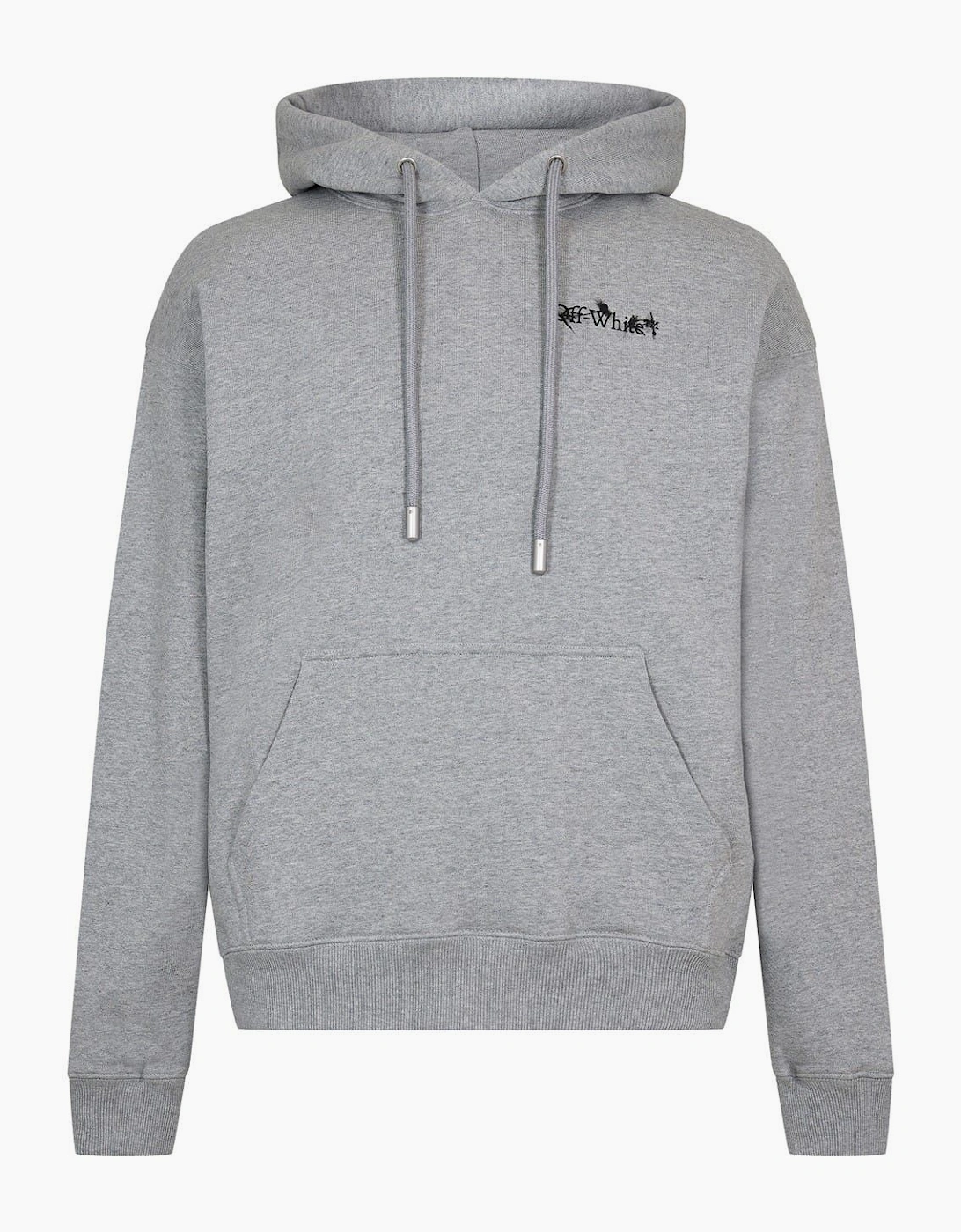 Flower Arrow Hooded Neck Long Sleeve Sweatshirt