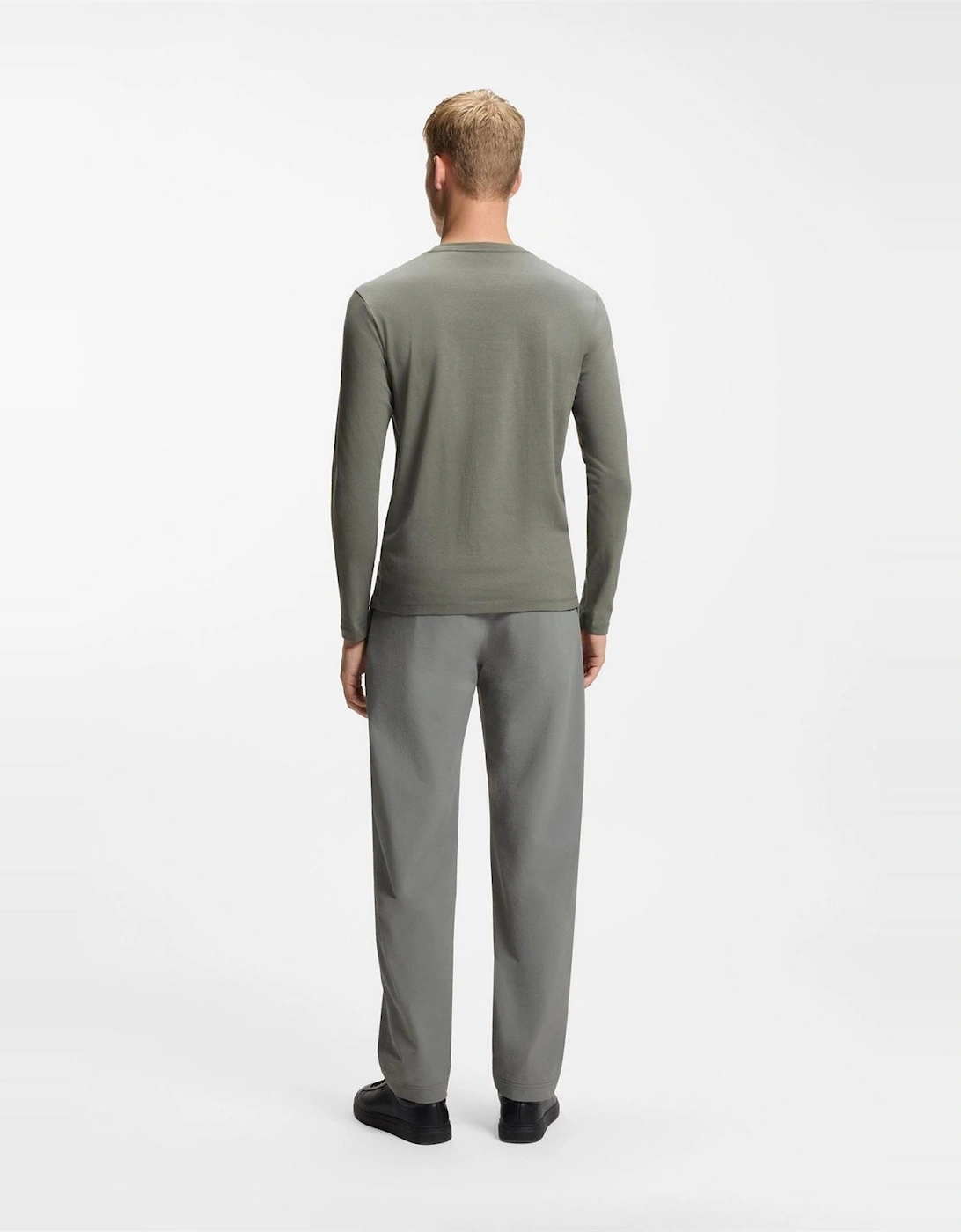 Orange Tacks Long Sleeve Top