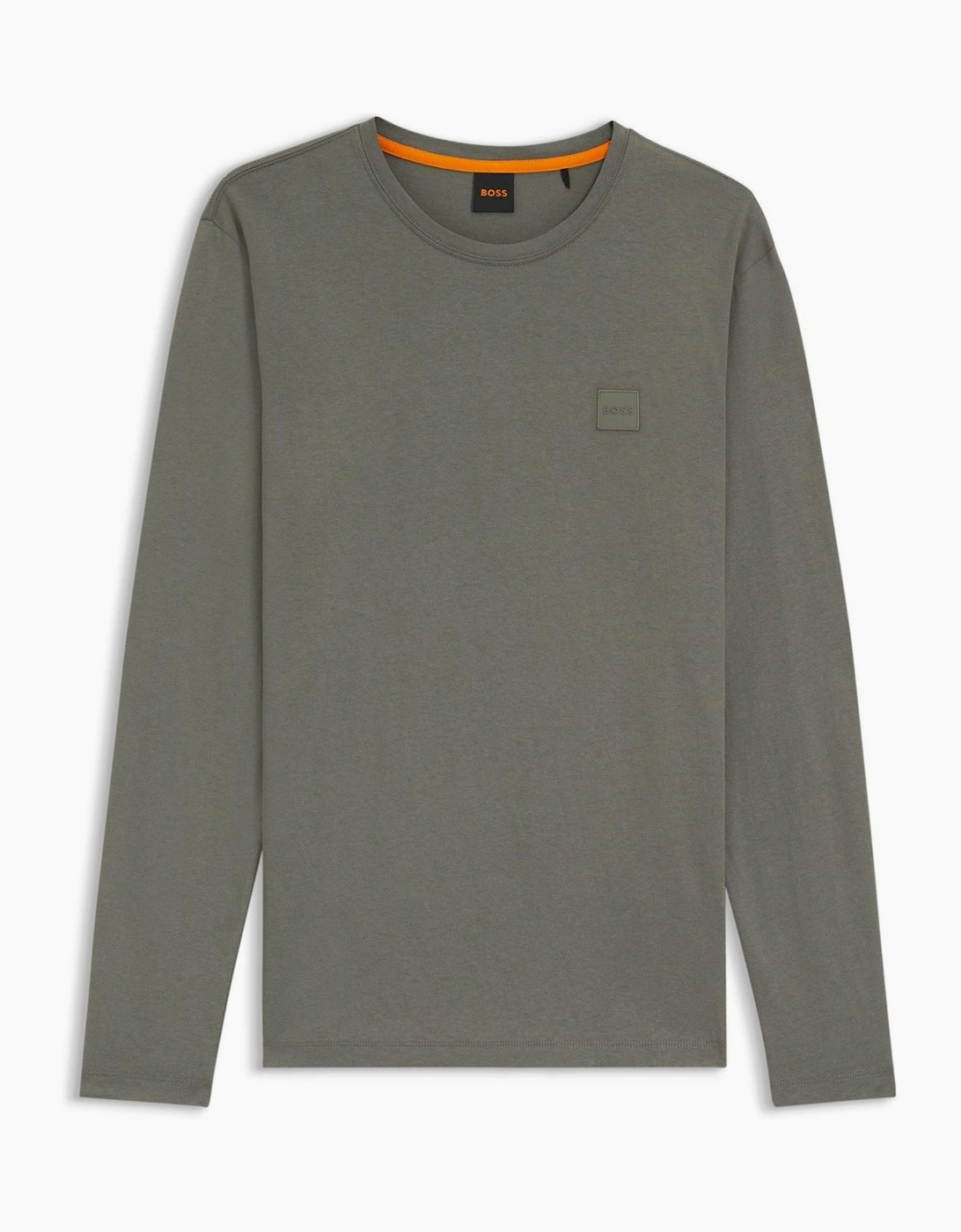 Orange Tacks Long Sleeve Top
