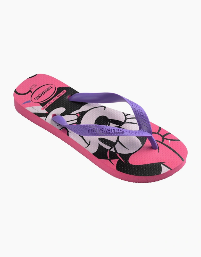 Mens Hav. Top Disney Ruby Red Black 45 4 Flip Flops