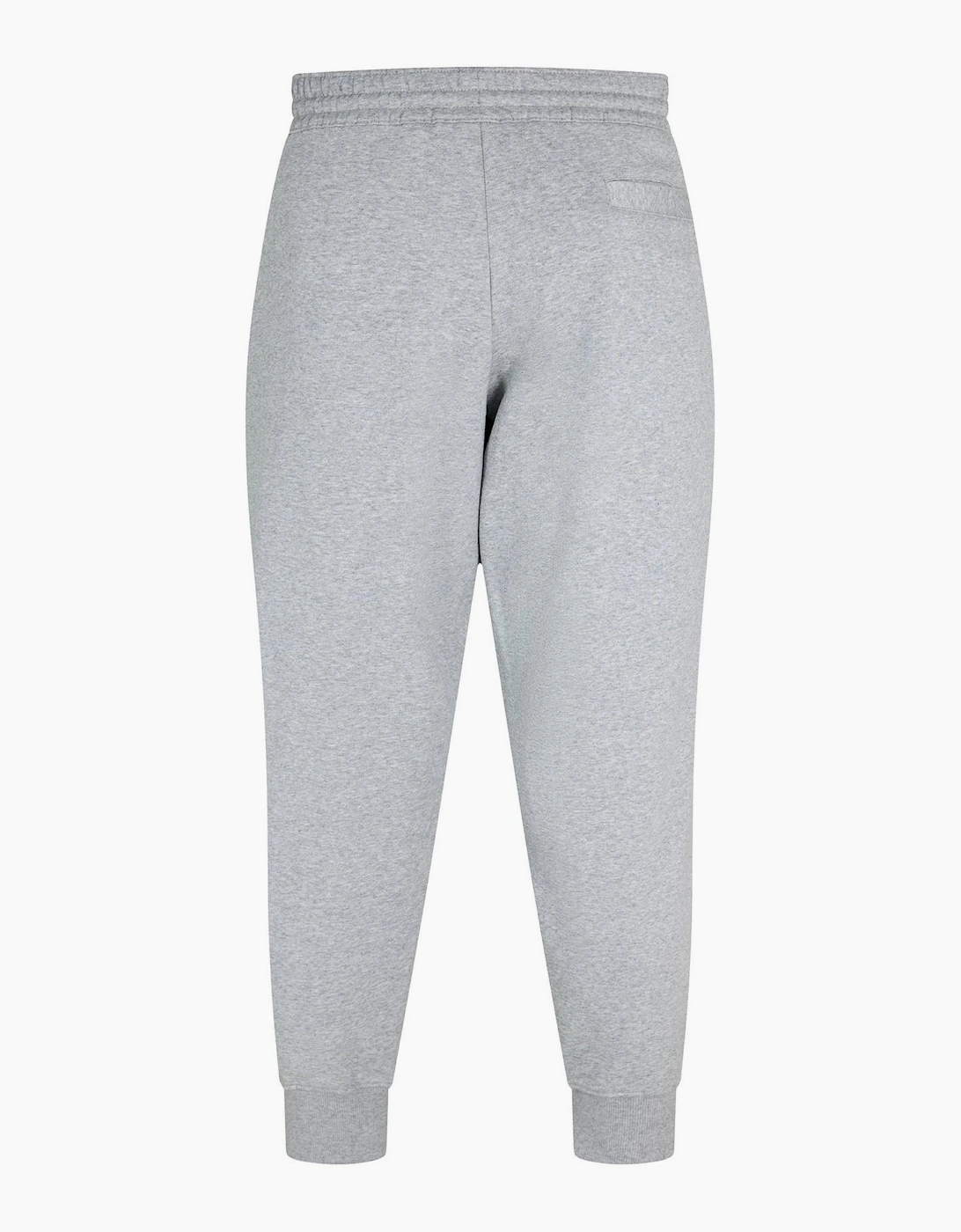 Drawstring Lettering Ribbed Cuff Joggers