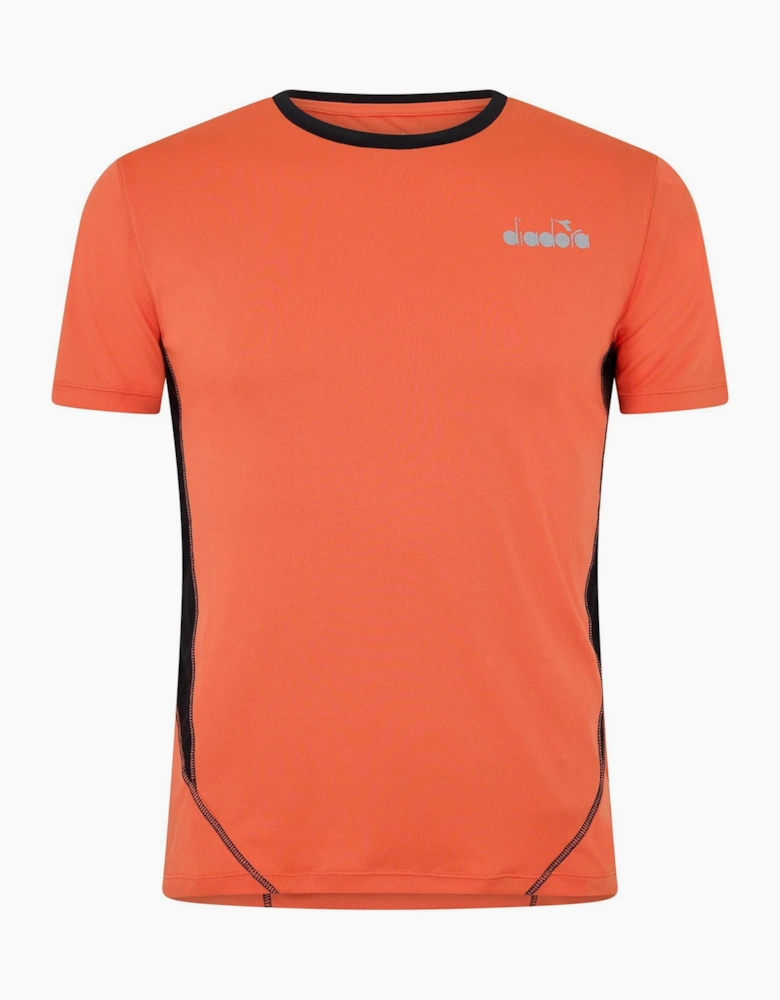 Run Crew Neck Short Sleeve Athletic T-Shirt