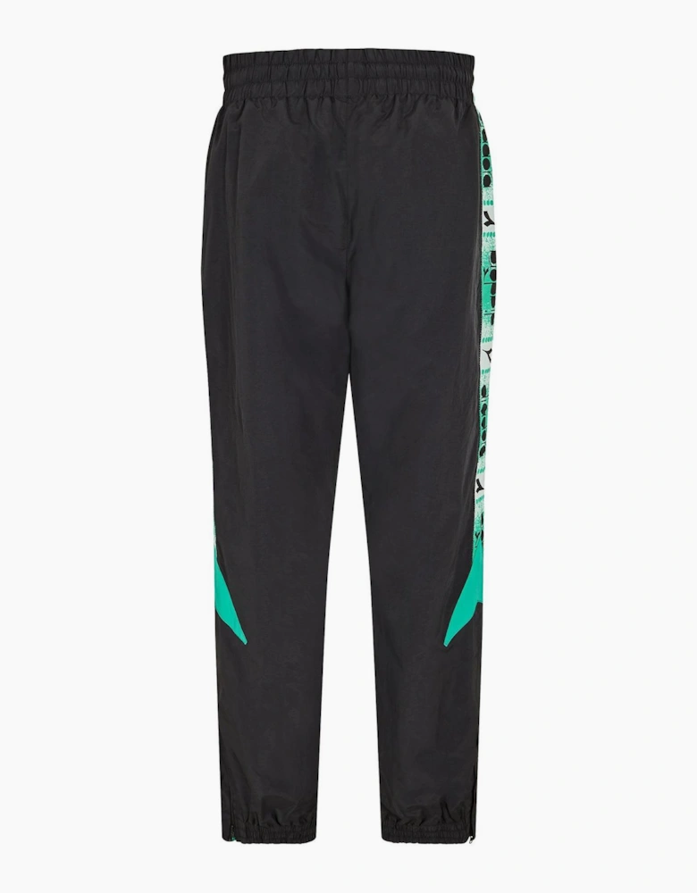 Mvb Color Block Patterned Track Pants