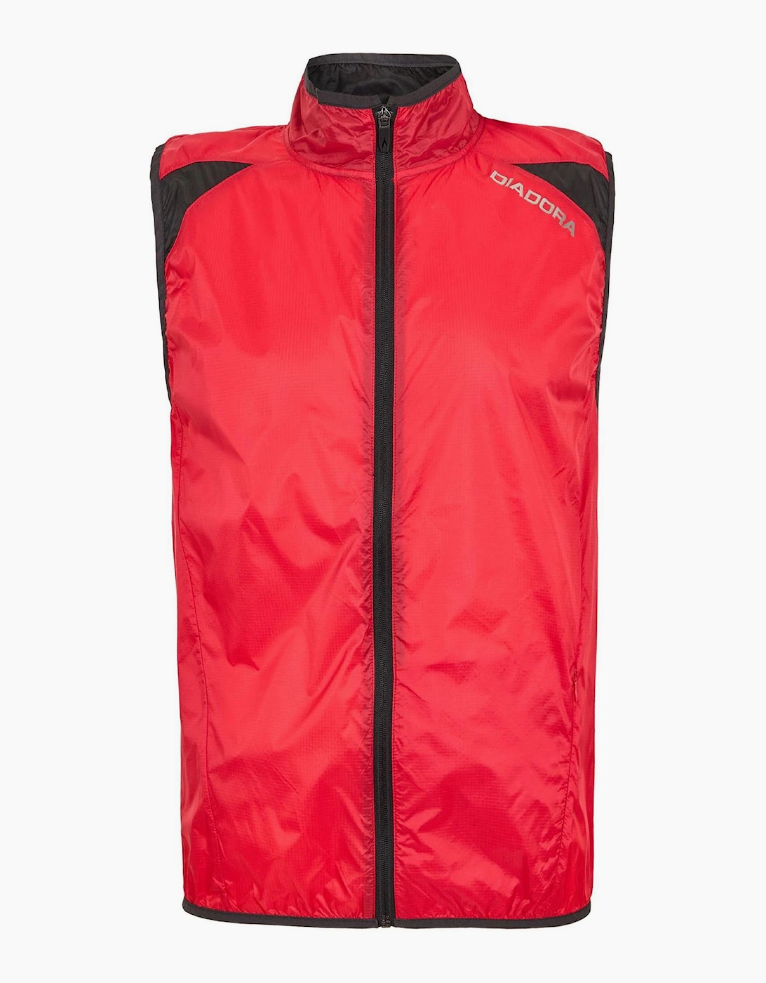 Solid Patterned Funnel Neck Team Gilet