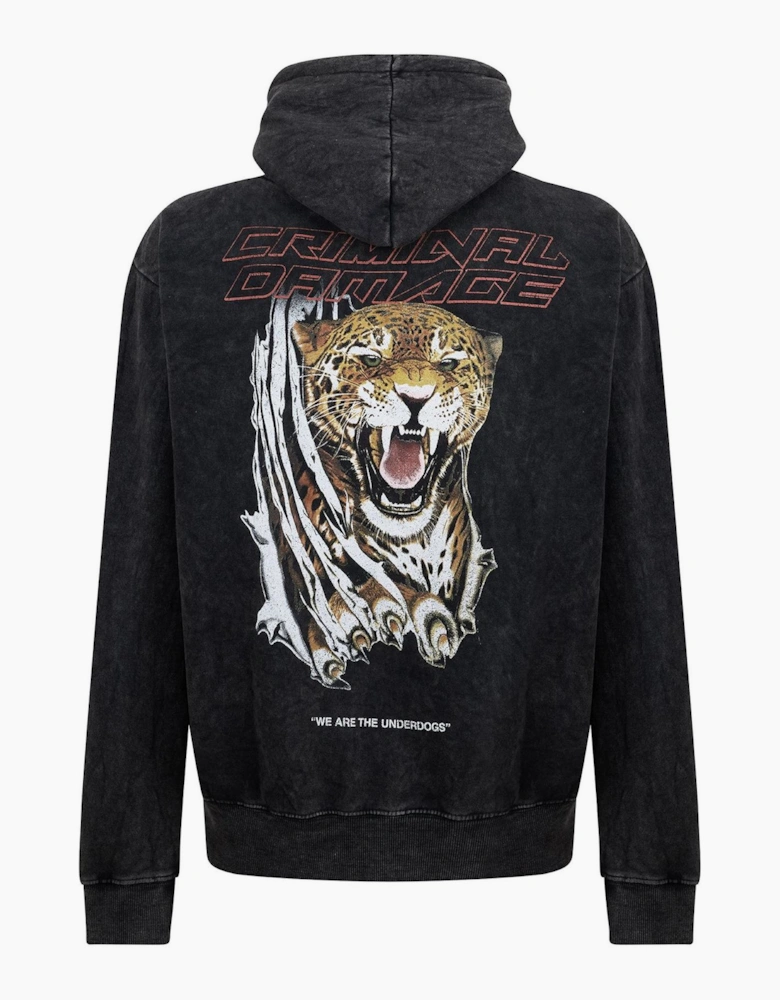Underdog Hooded Neck Long Sleeve Sweatshirt
