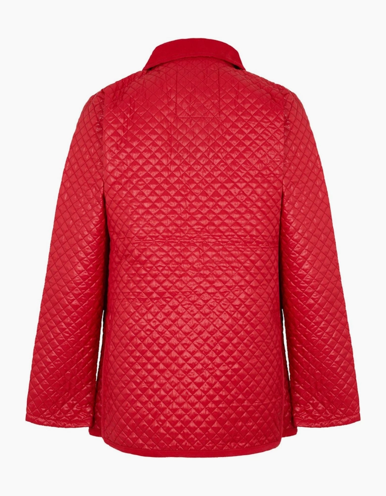Player Textured Snap Button Shirt Collared Jacket