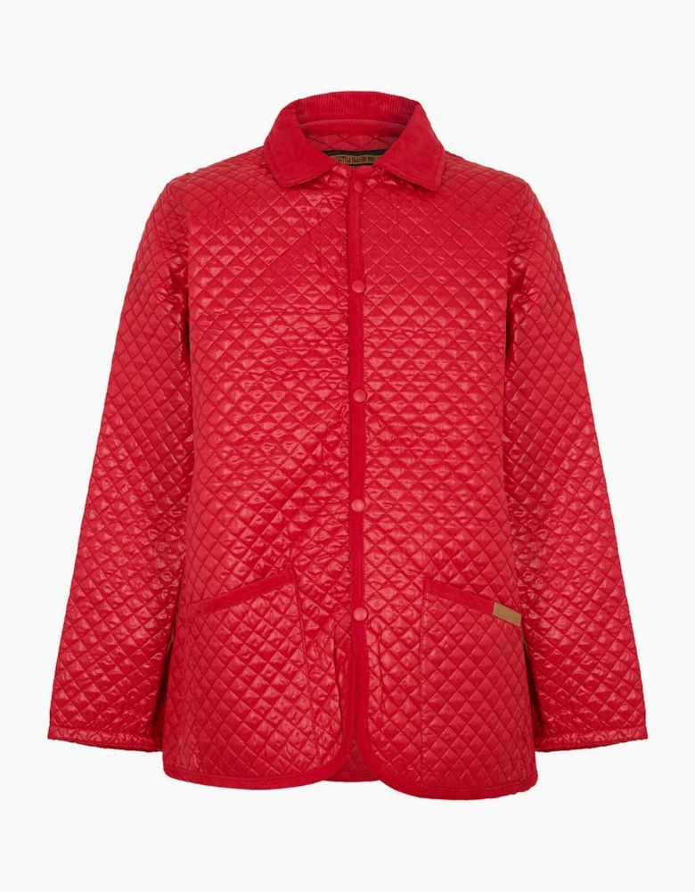Player Textured Snap Button Shirt Collared Jacket