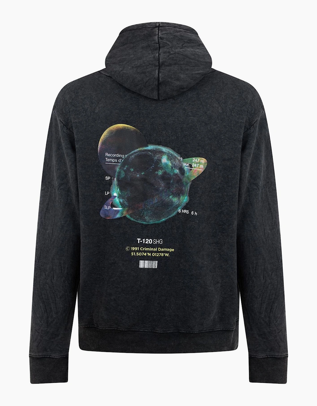 Galaxy Hooded Long Sleeve Sweatshirt