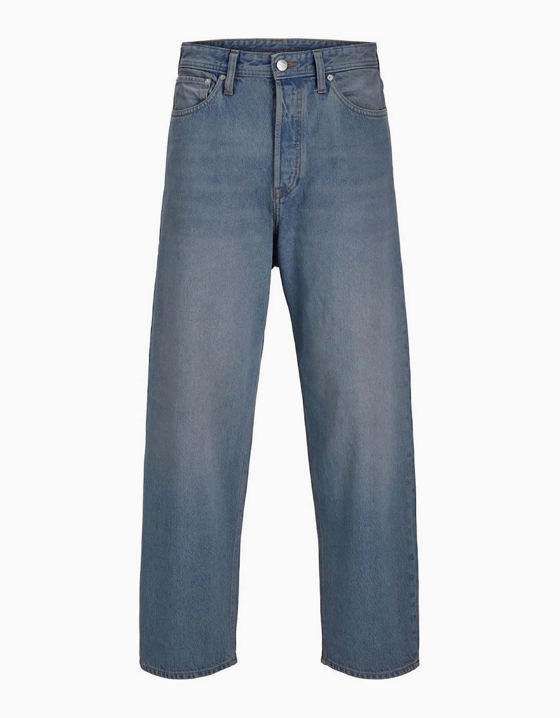 Wide Leg High Rise Jeans
