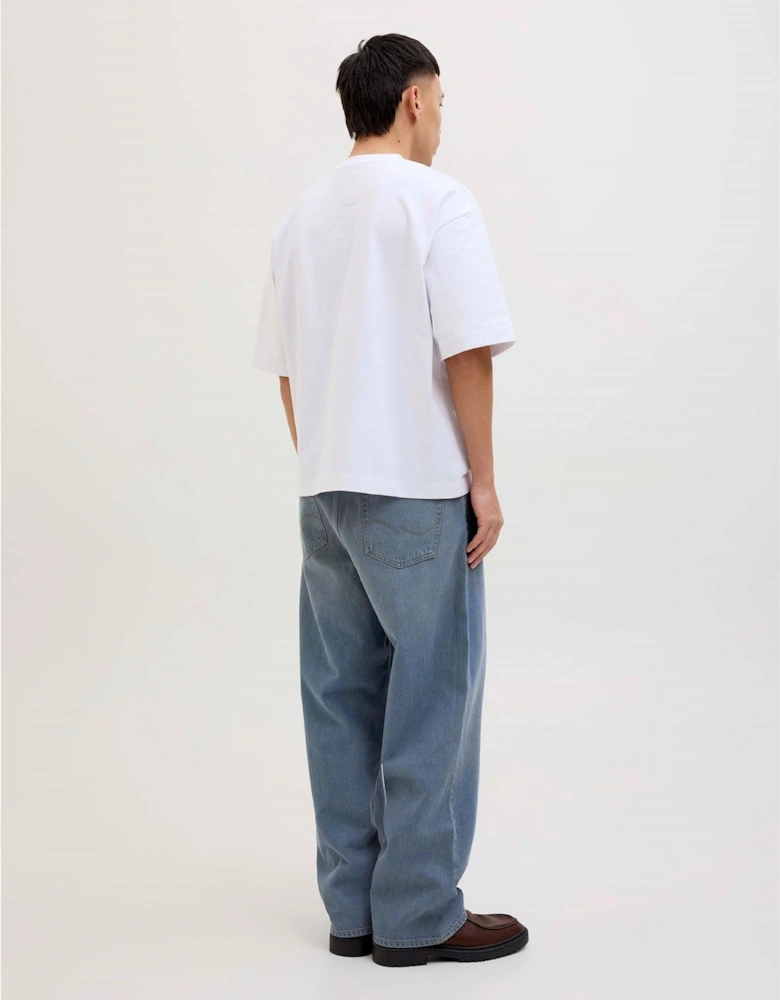 Wide Leg High Rise Jeans
