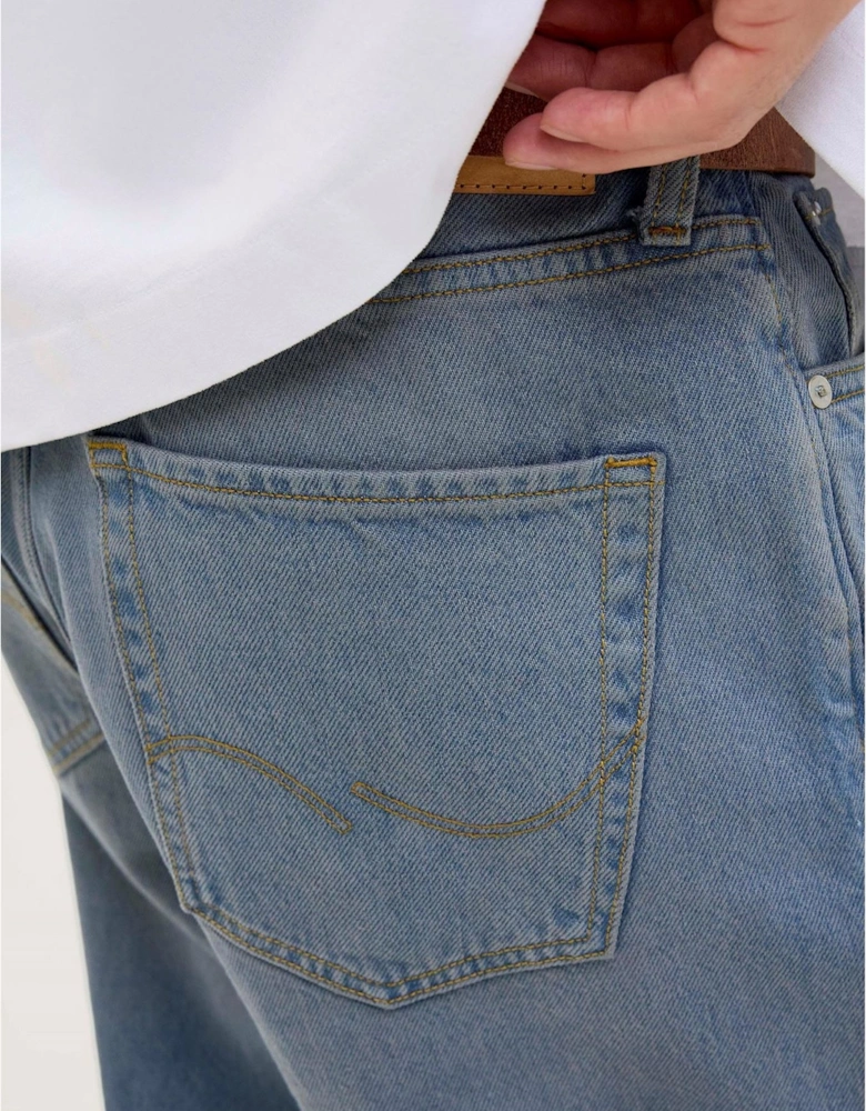 Wide Leg High Rise Jeans