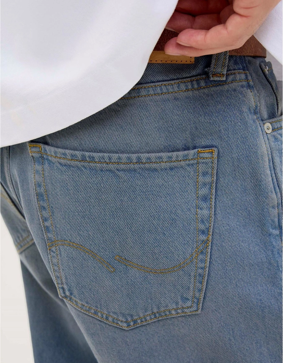 Wide Leg High Rise Jeans