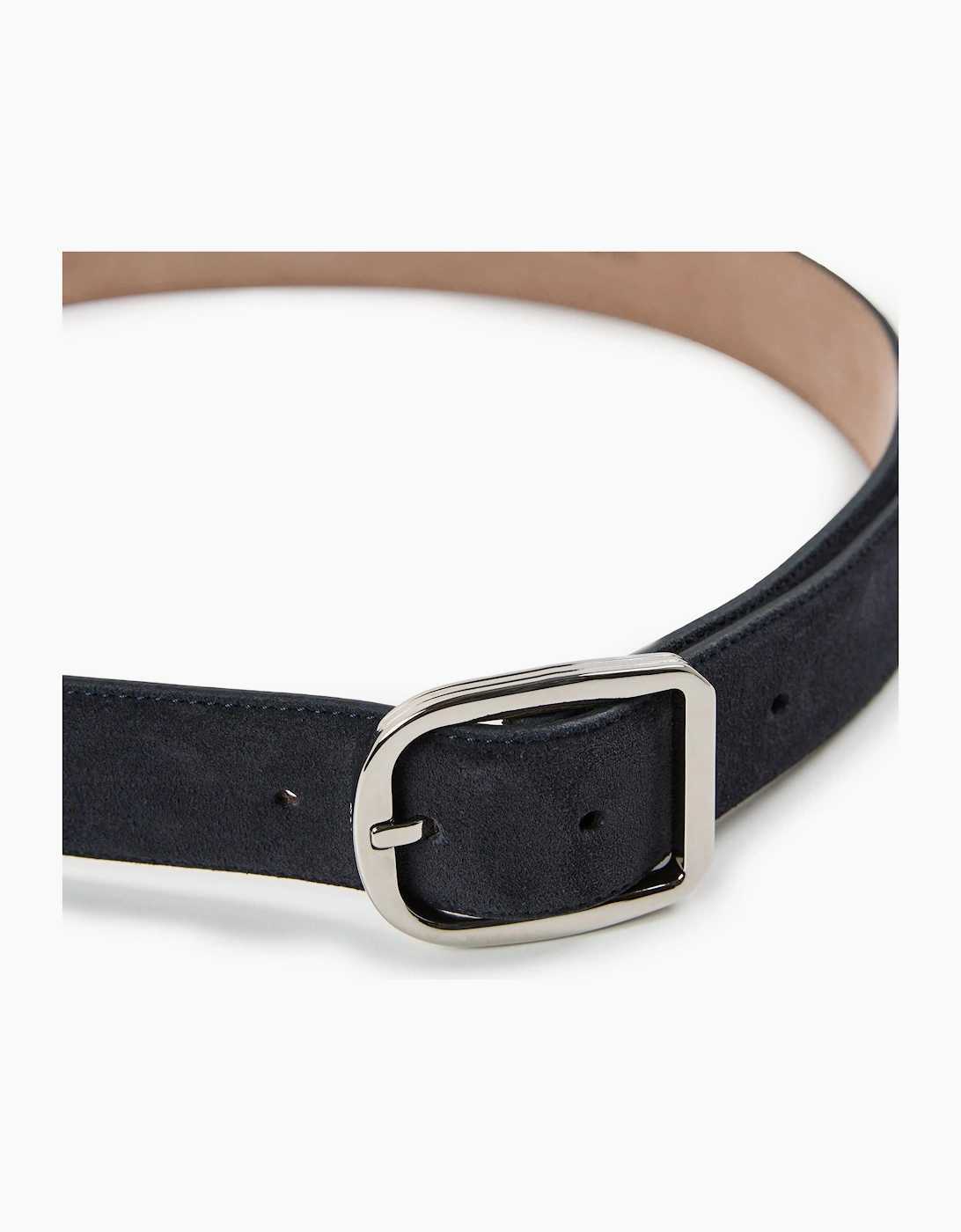 Leather Belt with Pin Buckle