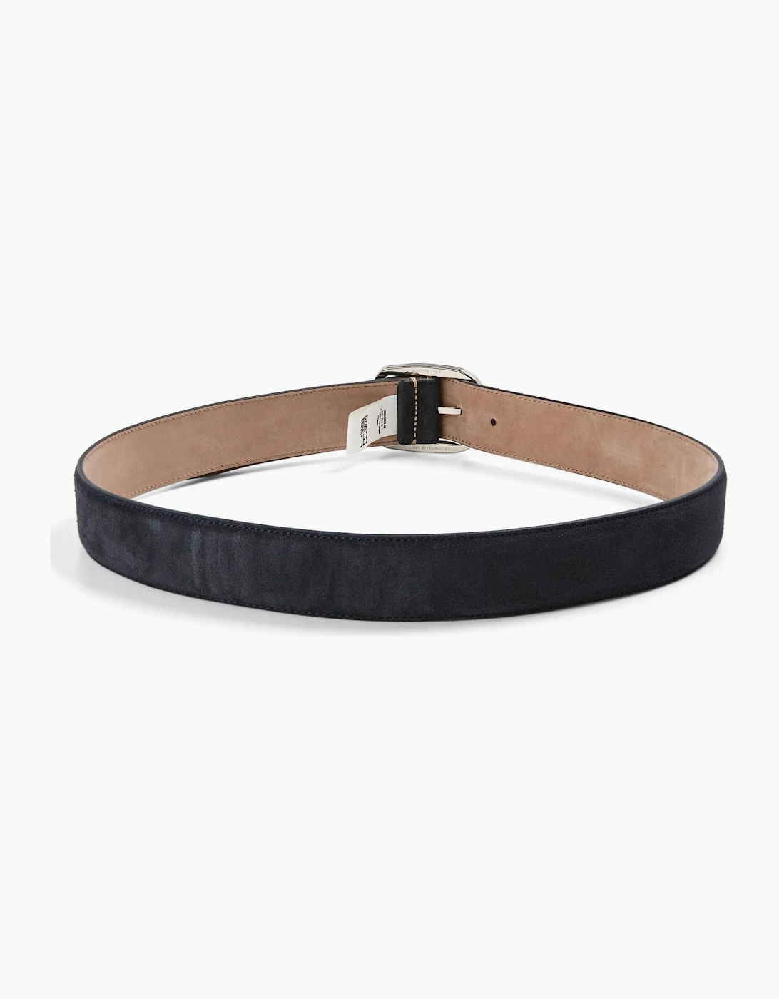 Leather Belt with Pin Buckle