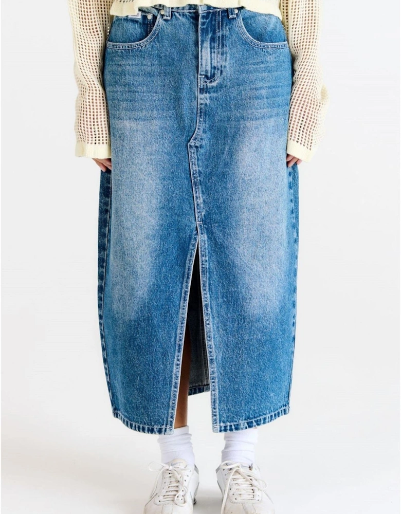 Ragged Priest Midi 5 Pocket Skirt