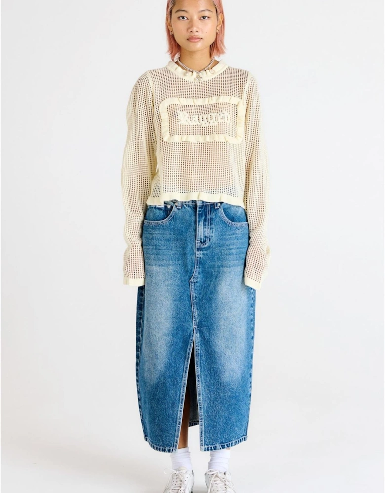 Ragged Priest Midi 5 Pocket Skirt
