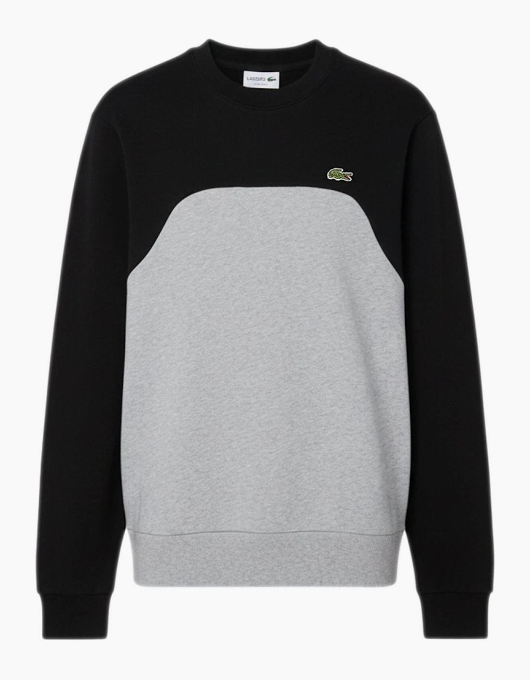 Block Cotton Fleece Sweatshirt