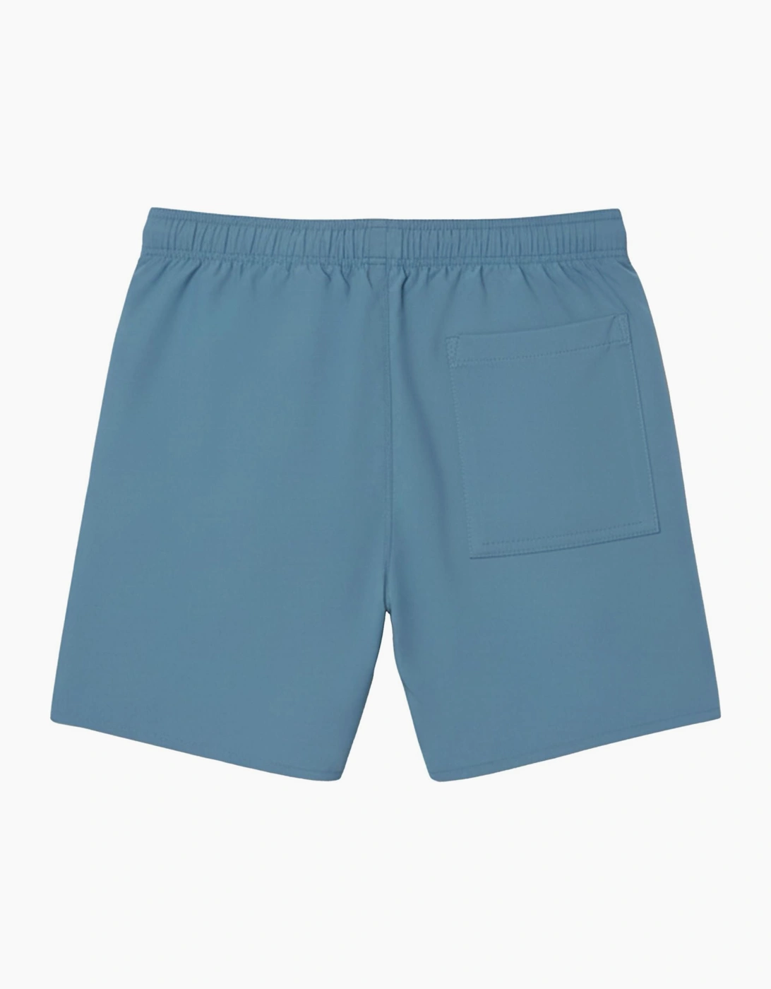 Mid Length Monochrome Swim Trunks