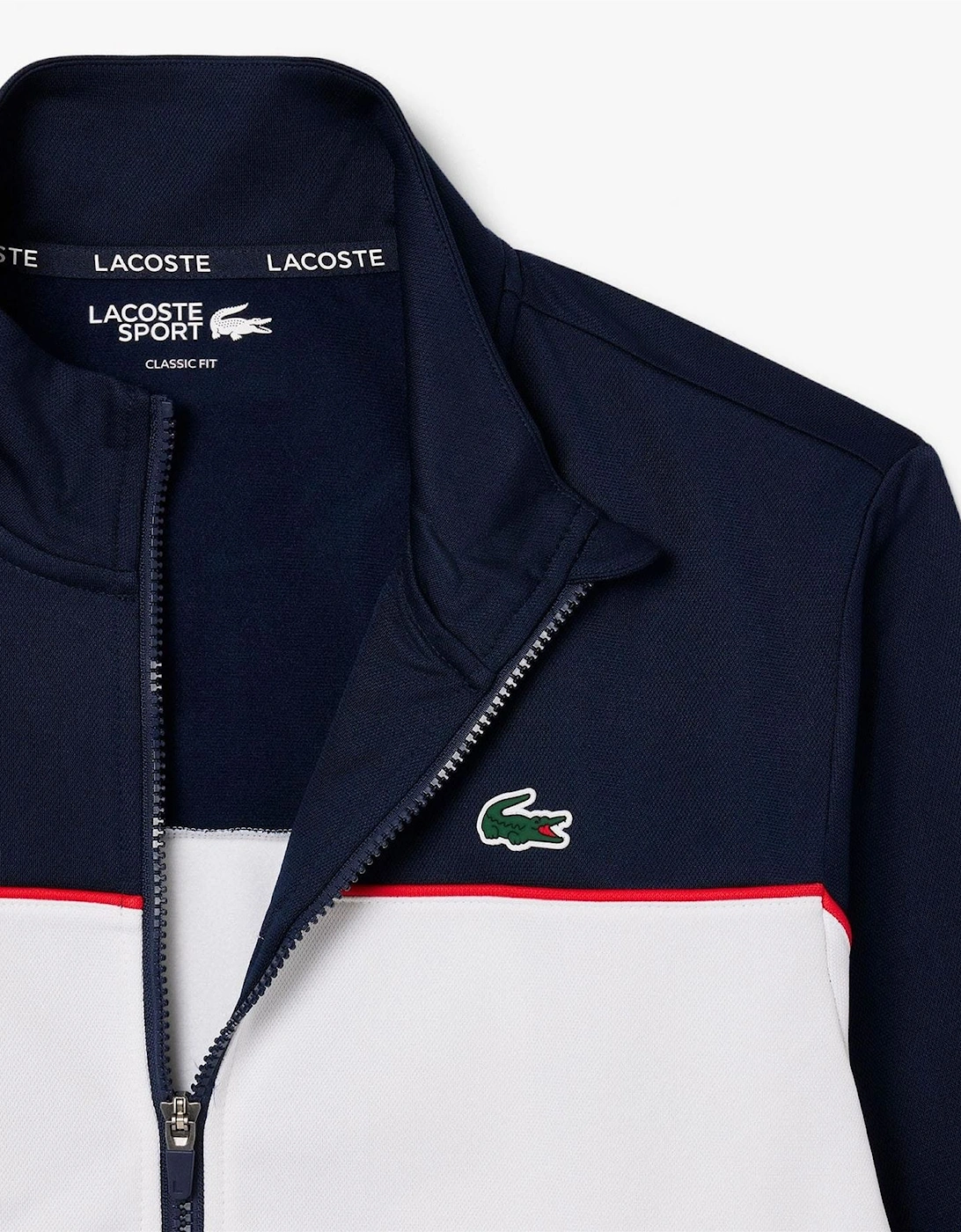 Branding Zipped Tennis Sweatshirt