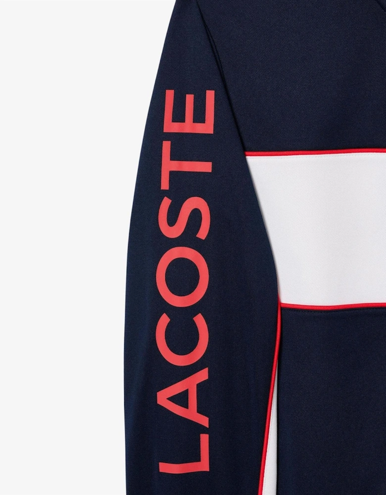 Branding Zipped Tennis Sweatshirt