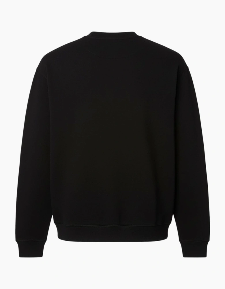 Fit Badge Accent Fleece Sweatshirt