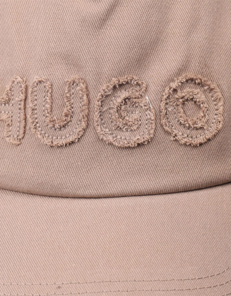 FR Cap with Raw Edge Logo